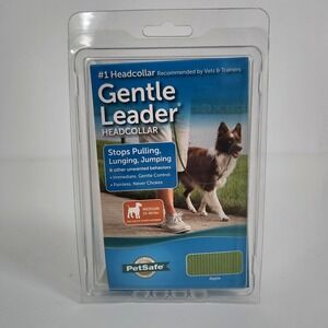 NEW PetSafe Gentle Leader Headcollar Medium 25-60 lbs Apple Green